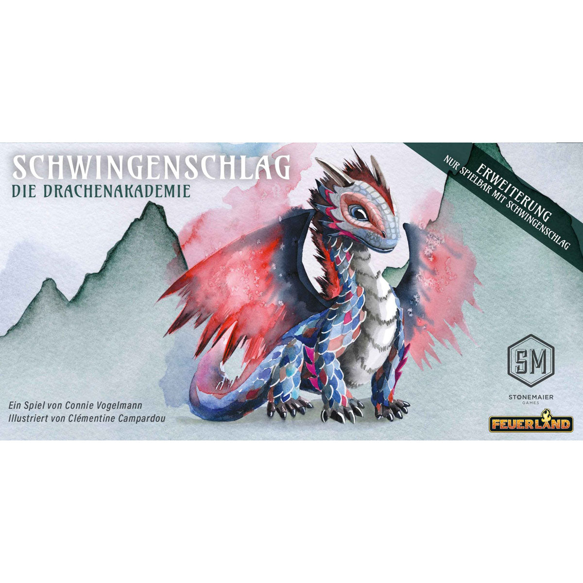 Schwingenschlag: Die Drachenakademie Cover