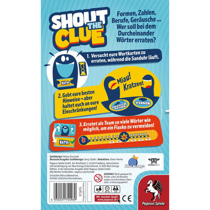 Shout the Clue Rückseite