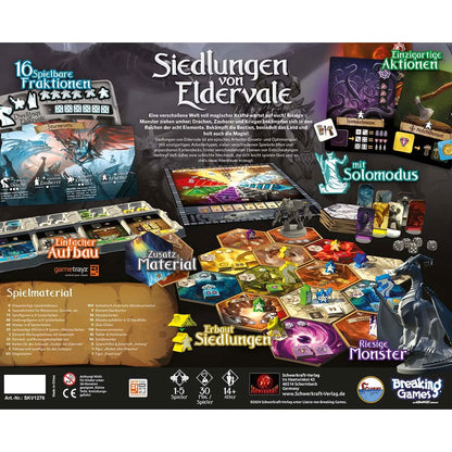 Siedlungen von Eldervale Rückseite