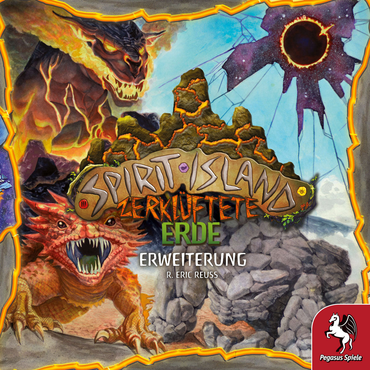 Spirit Island: Zerklüftete Erde Cover
