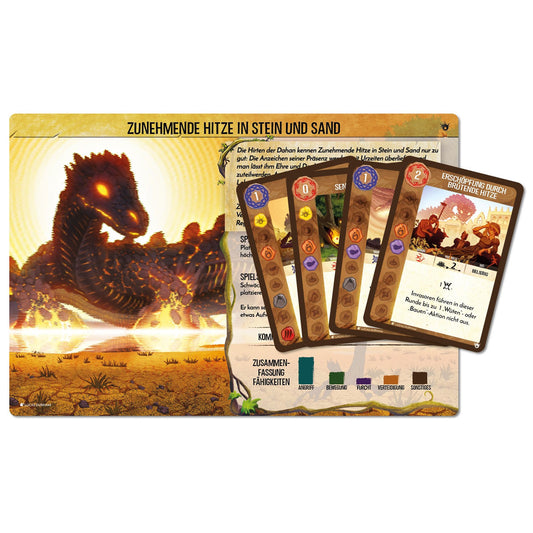 Spirit Island: Zunehmende Hitze in Stein und Sand