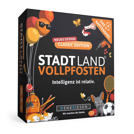STADT LAND VOLLPFOSTEN: Das Kartenspiel - Classic Edition