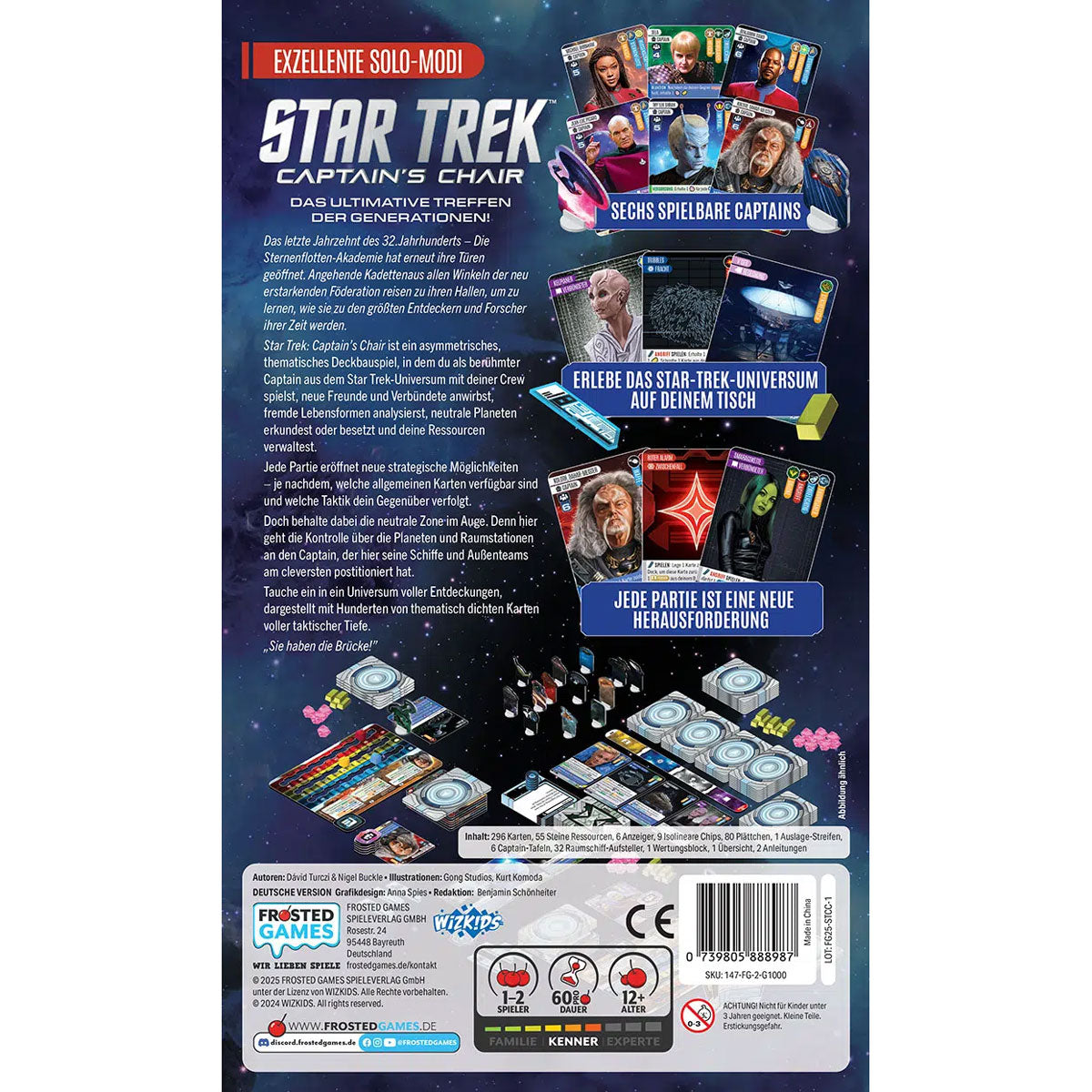 Star Trek: Captain’s Chair Rückseite