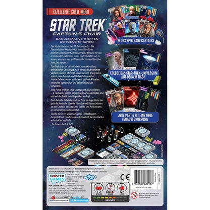 Star Trek: Captain’s Chair Rückseite