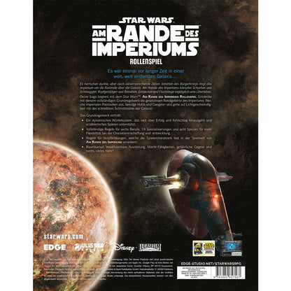 Star Wars: Am Rande des Imperiums - Grundregeln Rückseite