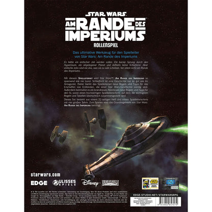 Star Wars: Am Rande des Imperiums - Spielleiterset Rückseite