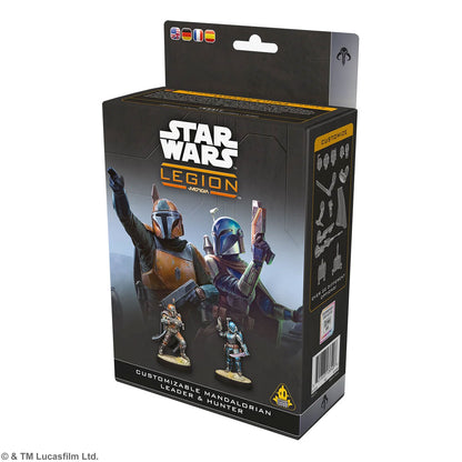 Star Wars: Legion - Customizable Mandalorian Leader & Hunter Box
