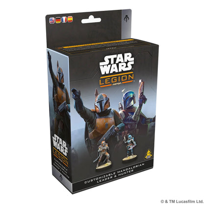 Star Wars: Legion - Customizable Mandalorian Leader & Hunter