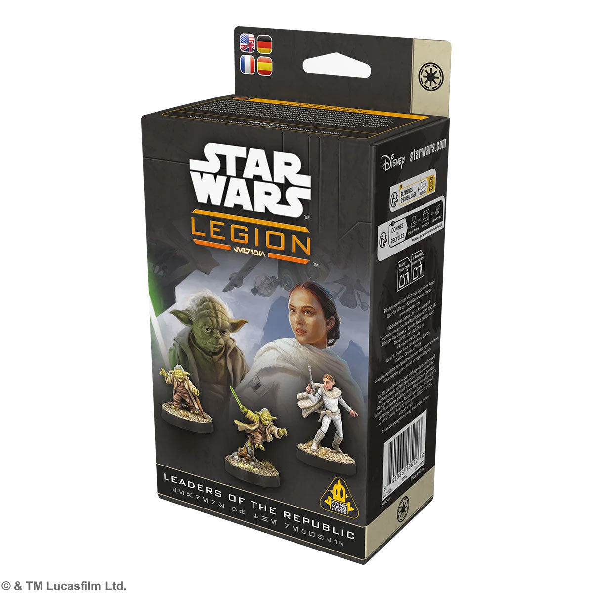 Star Wars: Legion - Leaders of the Republic Box