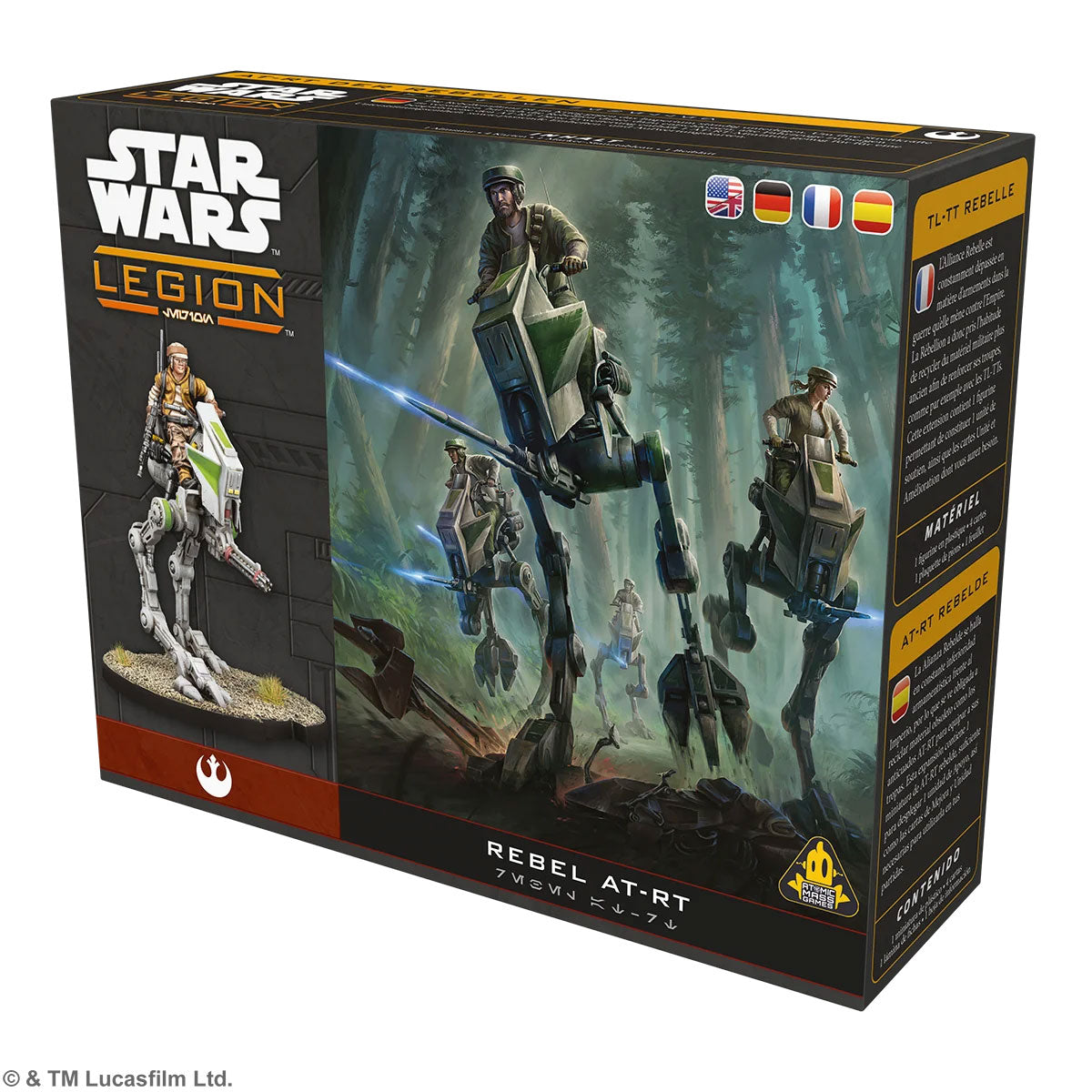 Star Wars: Legion - Rebel AT-RT Box
