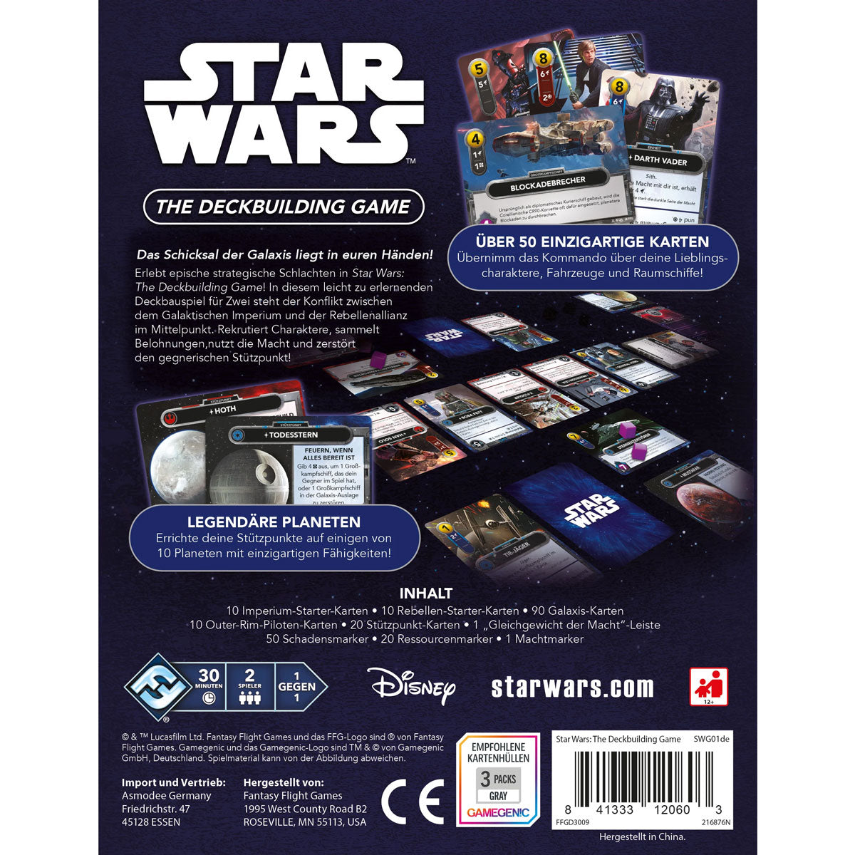 Star Wars: The Deckbuilding Game Rückseite