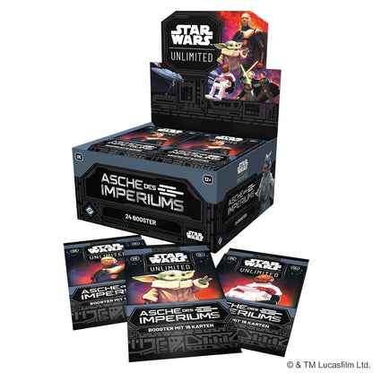 Star Wars: Unlimited - Asche des Imperiums (Booster-Display)