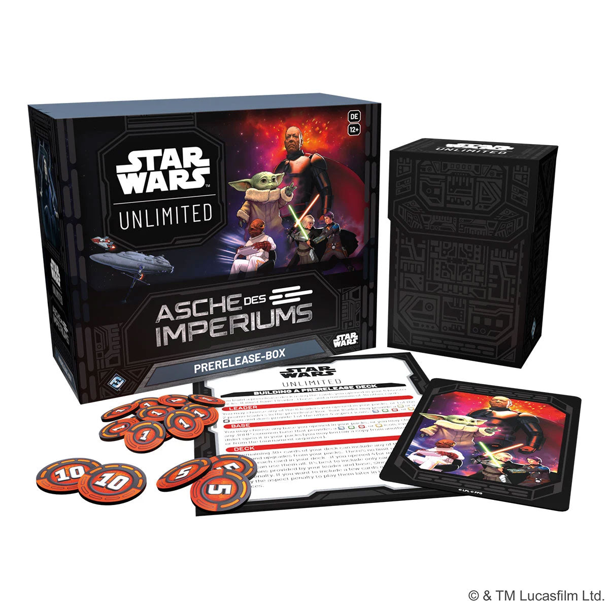 Star Wars: Unlimited - Asche des Imperiums (Prerelease-Box) Detail