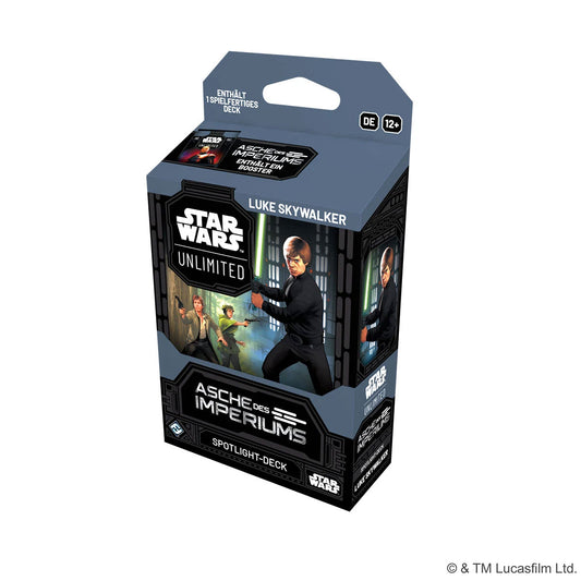 Star Wars: Unlimited - Asche des Imperiums (Spotlight-Deck Luke Skywalker)