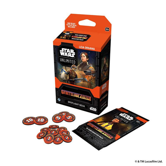 Star Wars: Unlimited - Gesetzlose Zeiten (Spotlight-Deck Leia Organa)
