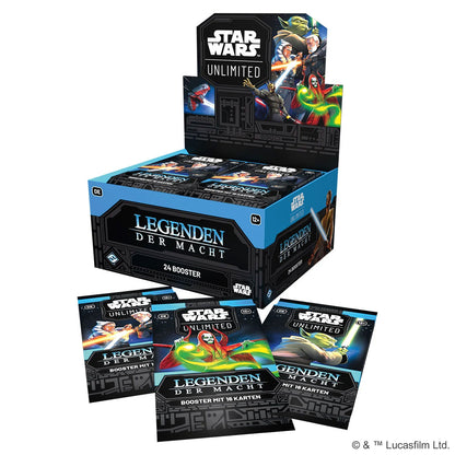 Star Wars: Unlimited - Legenden der Macht (Booster Display) Detail