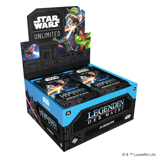 Star Wars: Unlimited - Legenden der Macht (Booster Display)