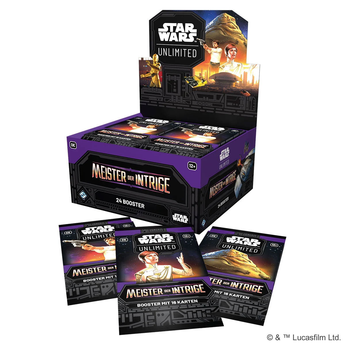 Star Wars: Unlimited - Meister der Intrige (Booster-Display) Detail