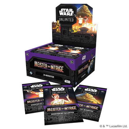 Star Wars: Unlimited - Meister der Intrige (Booster-Display) Detail