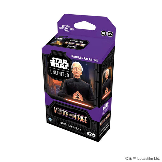 Star Wars: Unlimited - Meister der Intrige (Spotlight-Deck Kanzler Palpatine)