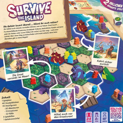 Survive the Island Rückseite