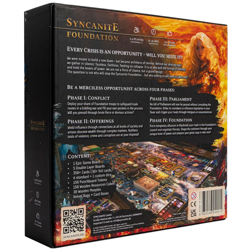 Syncanite Foundation Rückseite