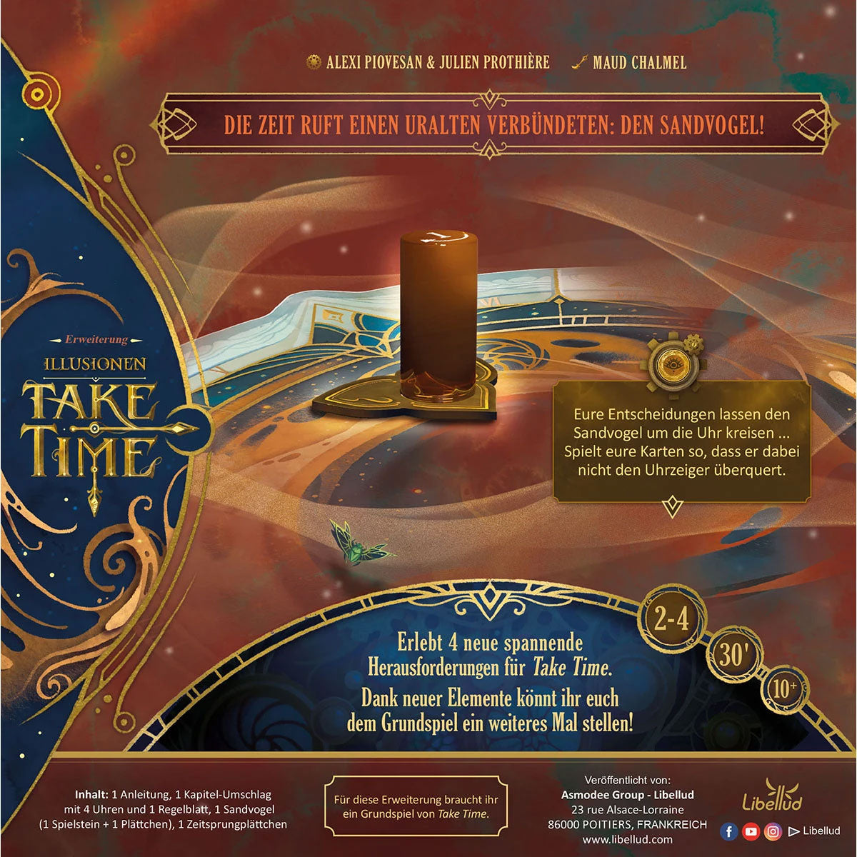 Take Time: Illusionen Rückseite