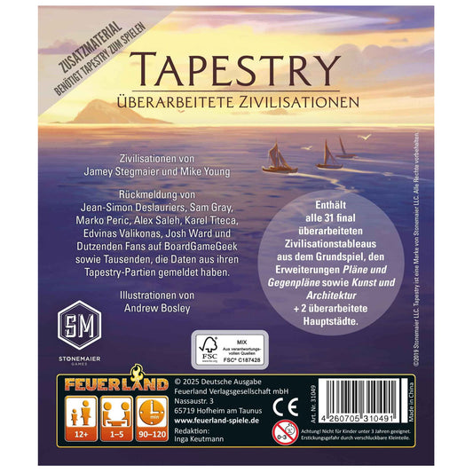 Tapestry: Überarbeitete Zivilisationen