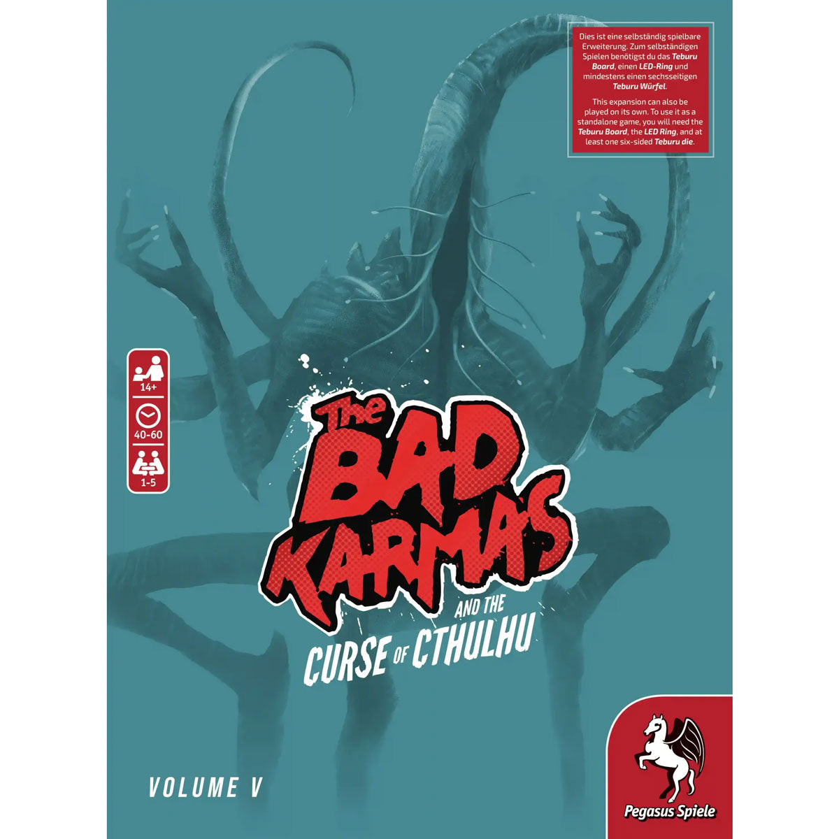 Teburu: The Bad Karmas and the Curse of Cthulhu - Volume 5 Cover