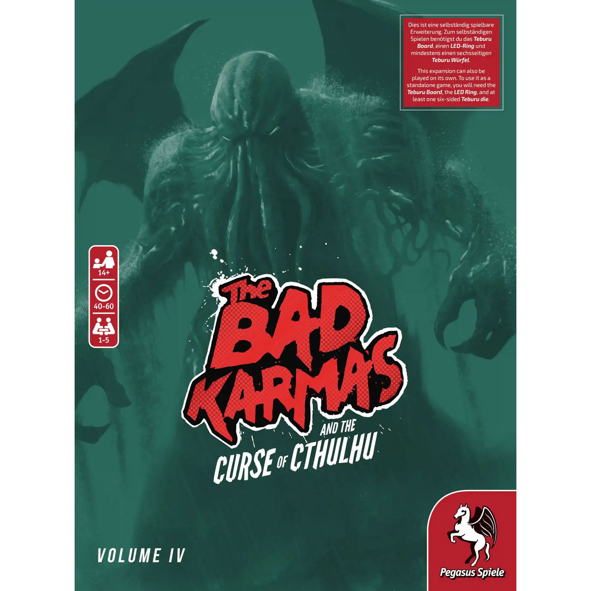 Teburu: The Bad Karmas and the Curse of Cthulhu - Volume 4 Cover