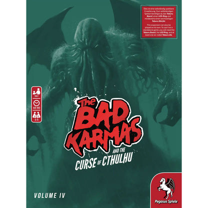 Teburu: The Bad Karmas and the Curse of Cthulhu - Volume 4 Cover