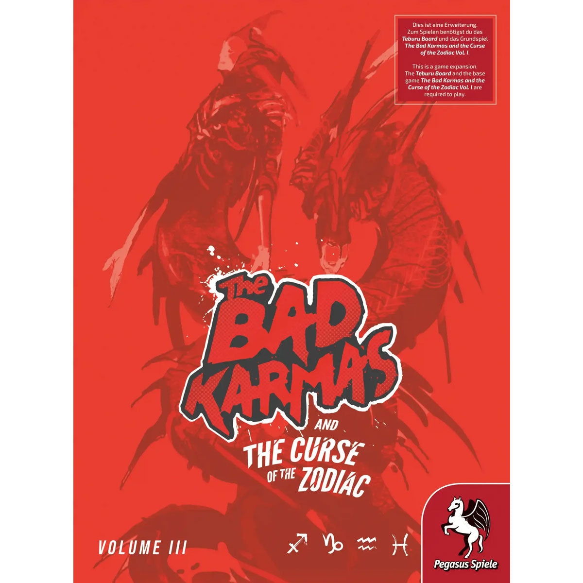 Teburu: The Bad Karmas and The Curse of the Zodiac - Volume 3 Cover