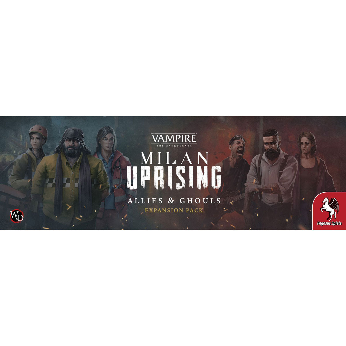 Teburu: Vampire: The Masquerade - Milan Uprising: Allies & Ghouls Cover