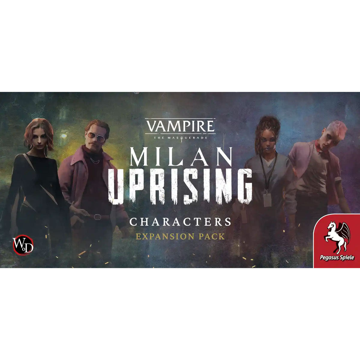 Teburu: Vampire: The Masquerade - Milan Uprising: Characters Cover