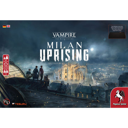 Teburu: Vampire: The Masquerade - Milan Uprising Cover