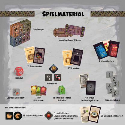 Temple Twist Spielmaterial