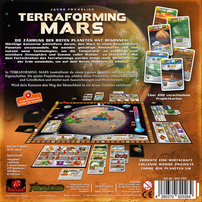 Terraforming Mars Rückseite