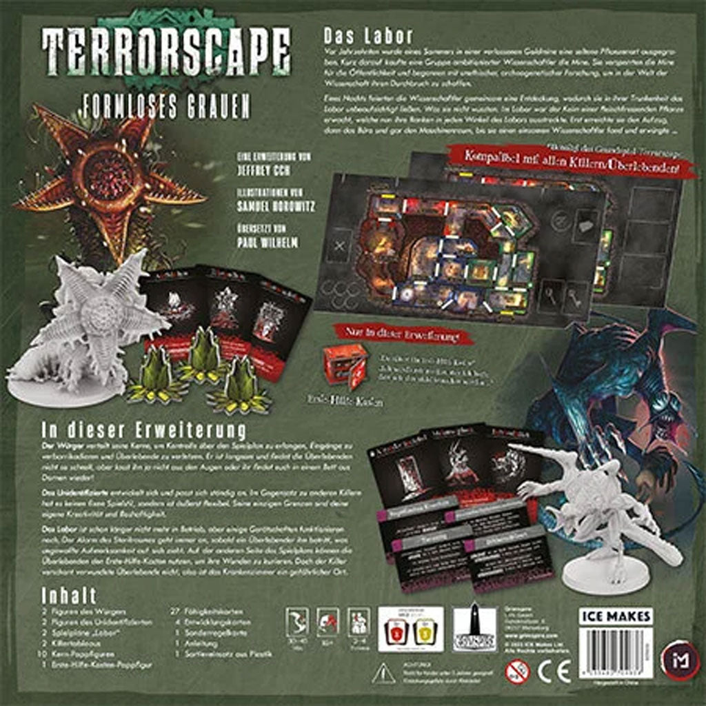 Terrorscape: Formloses Grauen Rückseite