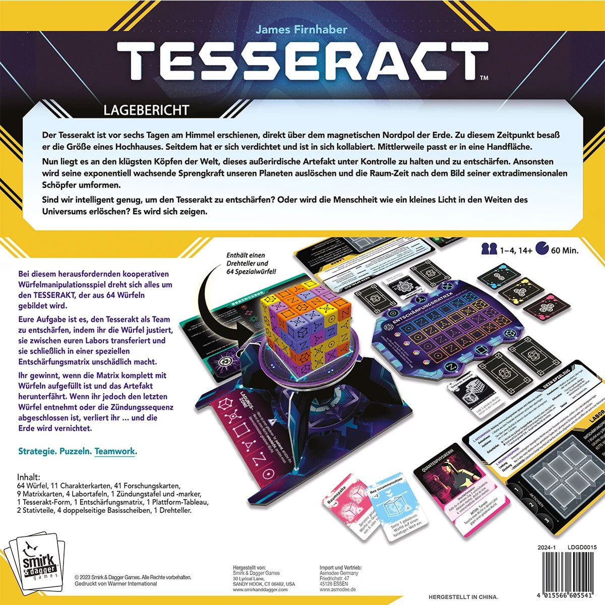 Tesseract Rückseite