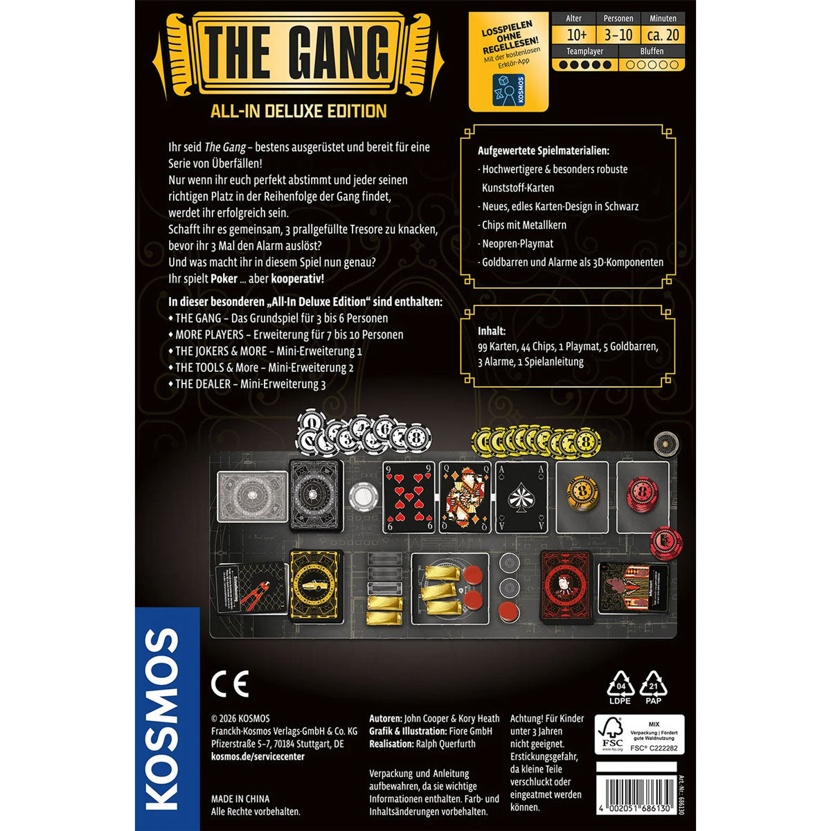 The Gang - All-In Deluxe Edition Rückseite