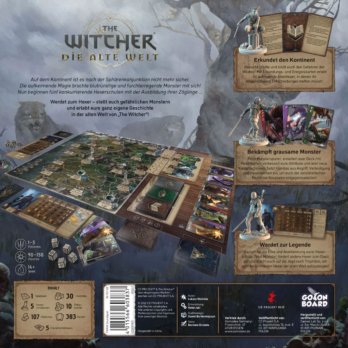 The Witcher - Die alte Welt Rückseite