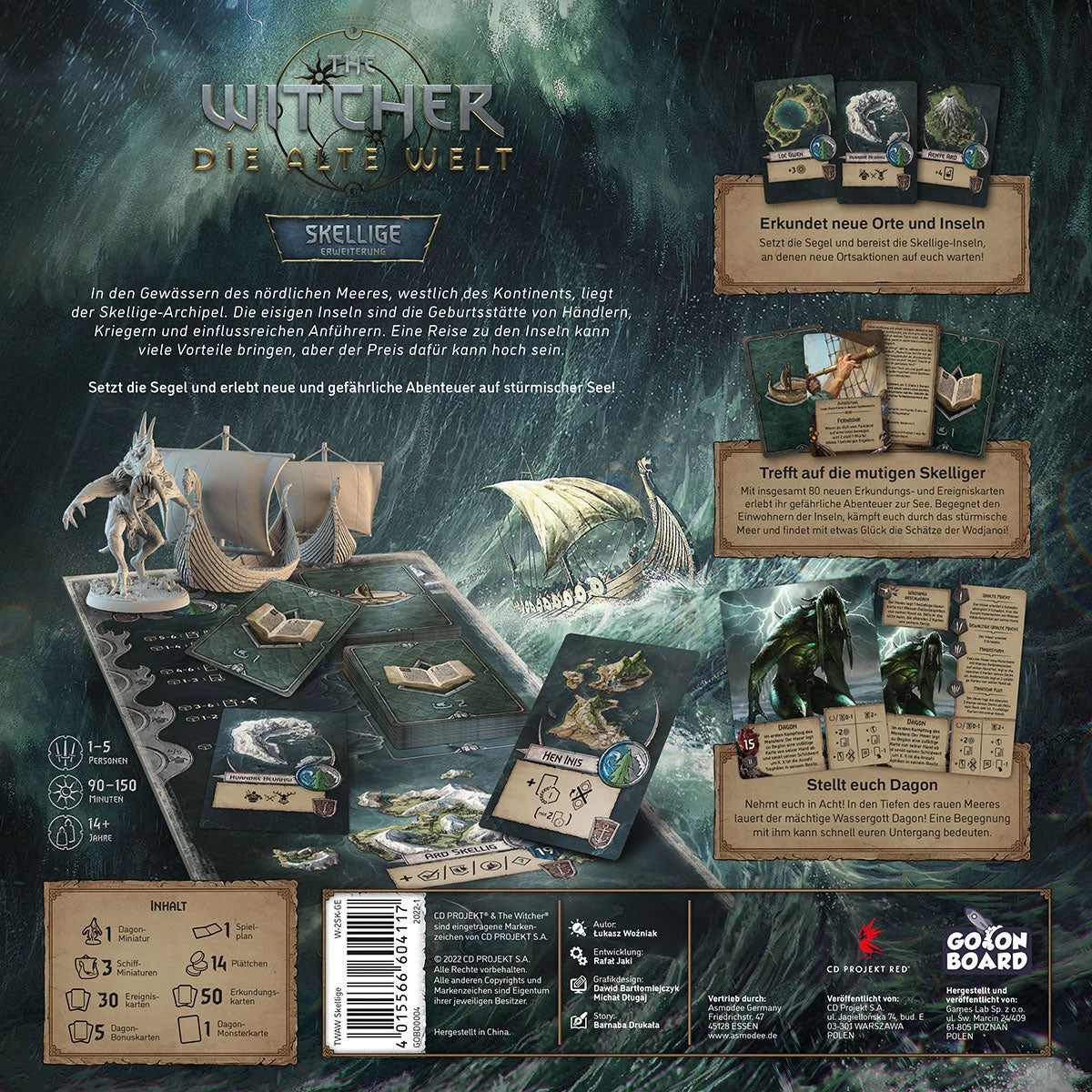 The Witcher: Die Alte Welt - Skellige Rückseite