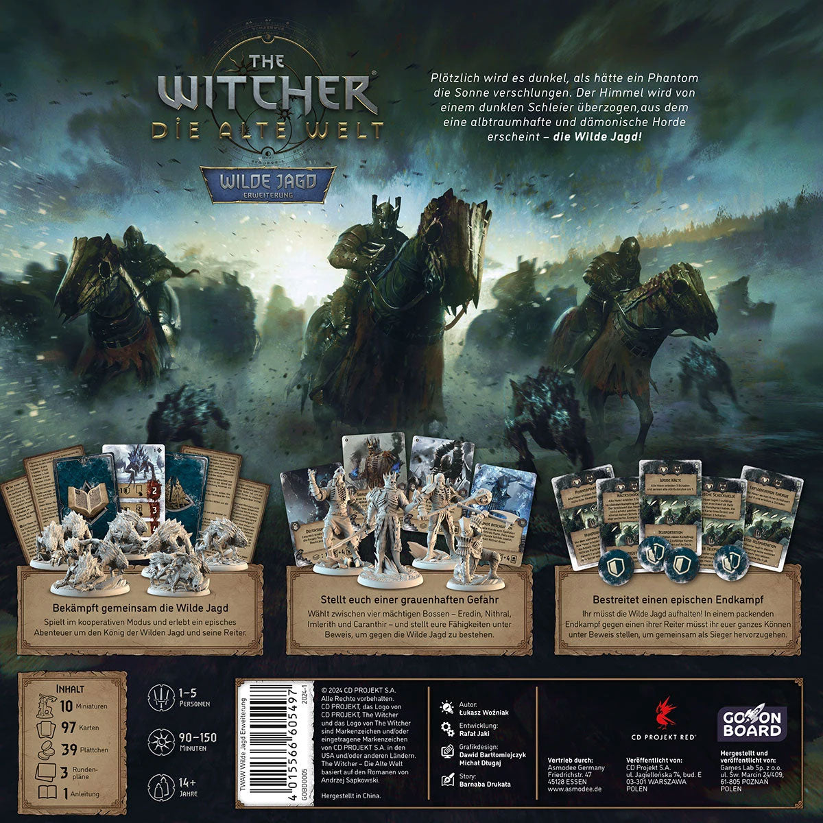 The Witcher: Die Alte Welt - Wilde Jagd Rückseite