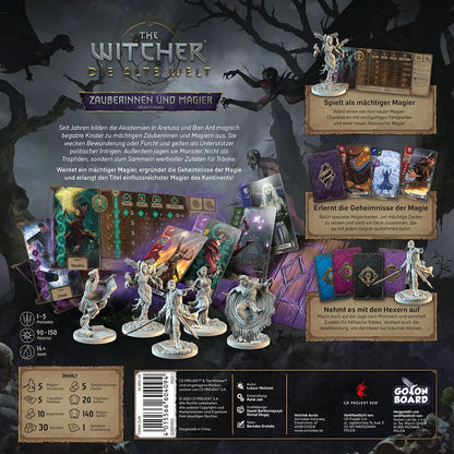 The Witcher: Die Alte Welt - Zauberinnen und Magier Rückseite
