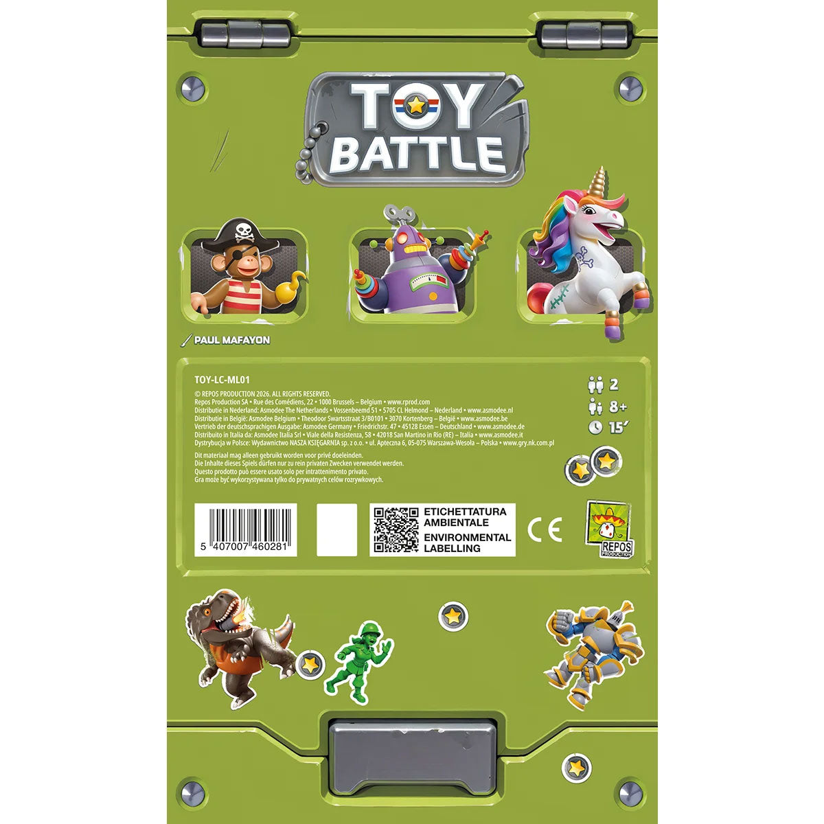 Toy Battle: La Croisette Rückseite
