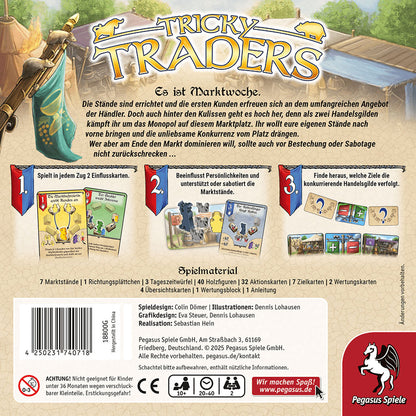 Tricky Traders Rückseite