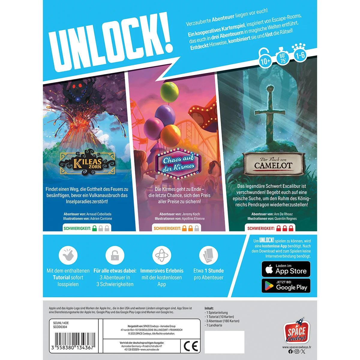 Unlock! Enchanted Adventures Rückseite