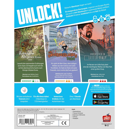 Unlock! Risky Adventures Rückseite