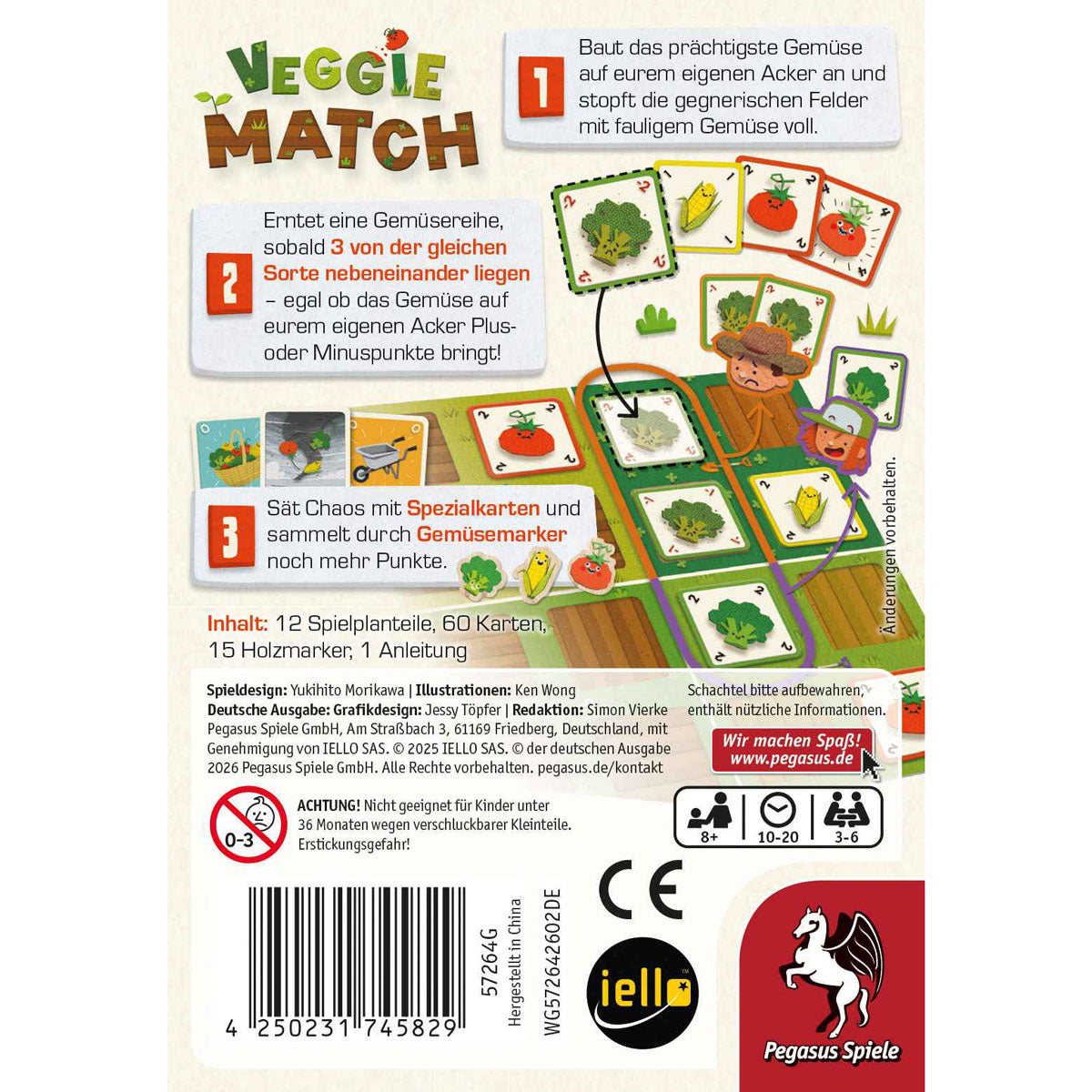 Veggie Match Rückseite