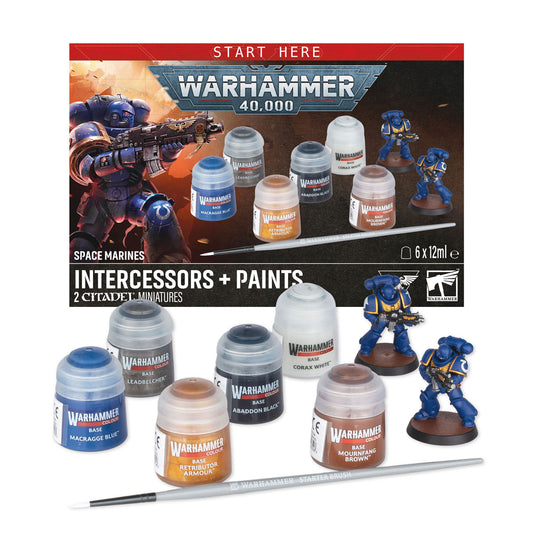 Space Marines: Intercessors + Paints (60-11)